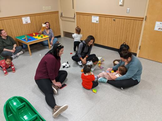 Stay & Play at Mustang Library