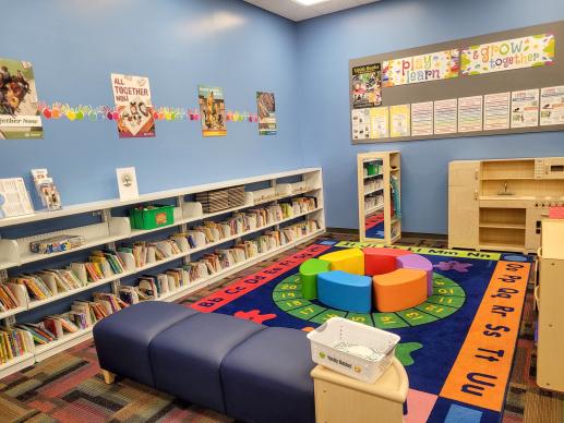 Family Place Play Area including Rug Area