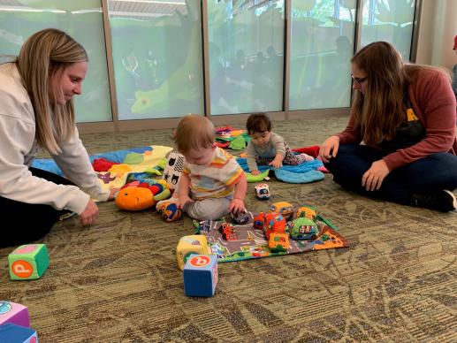 Tummy Time Toys in Baby Club