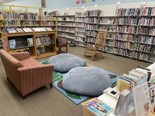 Centre County Library story time area