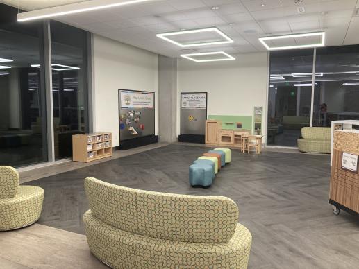 Family Place area in new Round Rock Public Library building