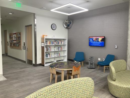 Family Place area in new Round Rock Public Library building