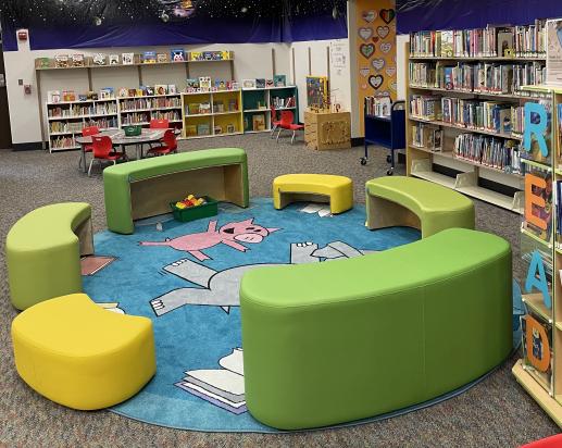 toddler play area at the Central Islip Public Library