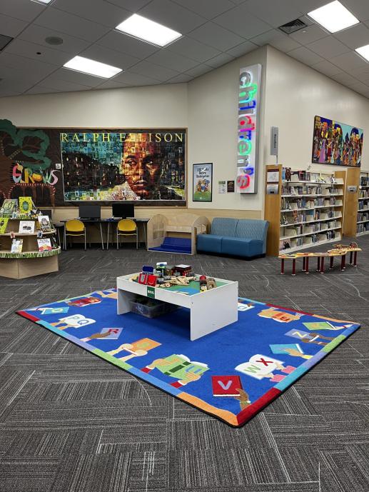 Library floor