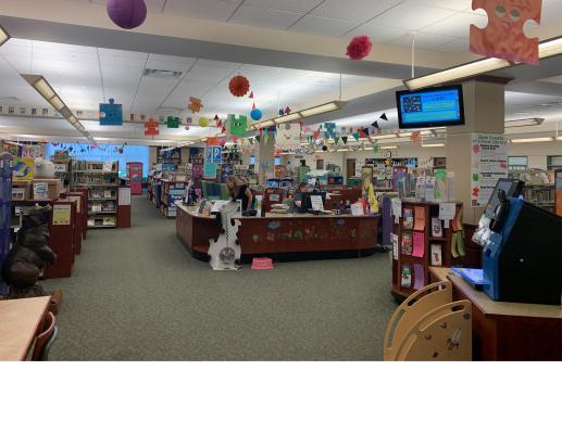 A view of the Children's Department