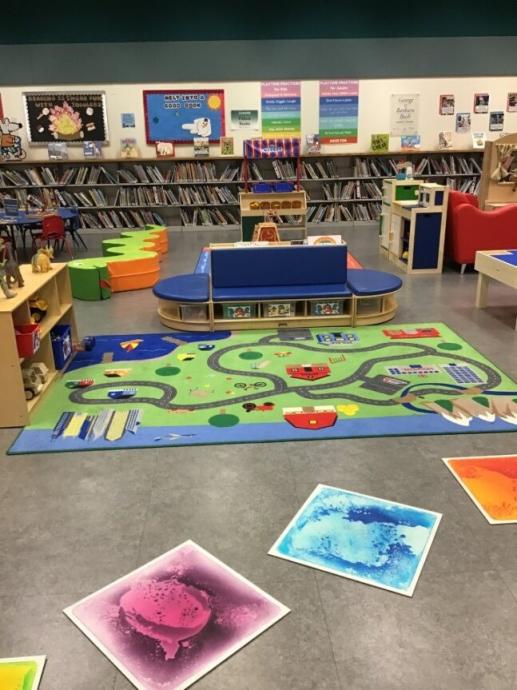 Dramatic Play and Manipulative Play Areas at North Channel Branch Family Place Library